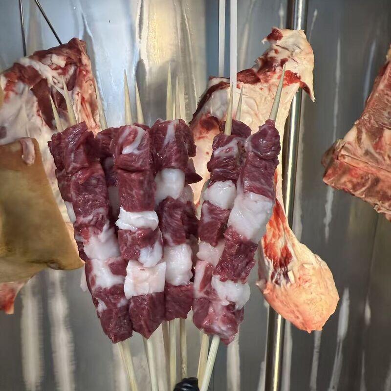10 skewers of beef